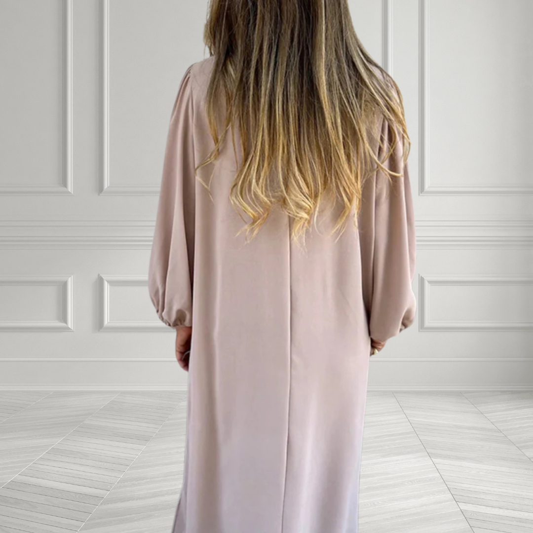 Valentine Paris™ | Długa Sukienka Boho z Kieszeniami