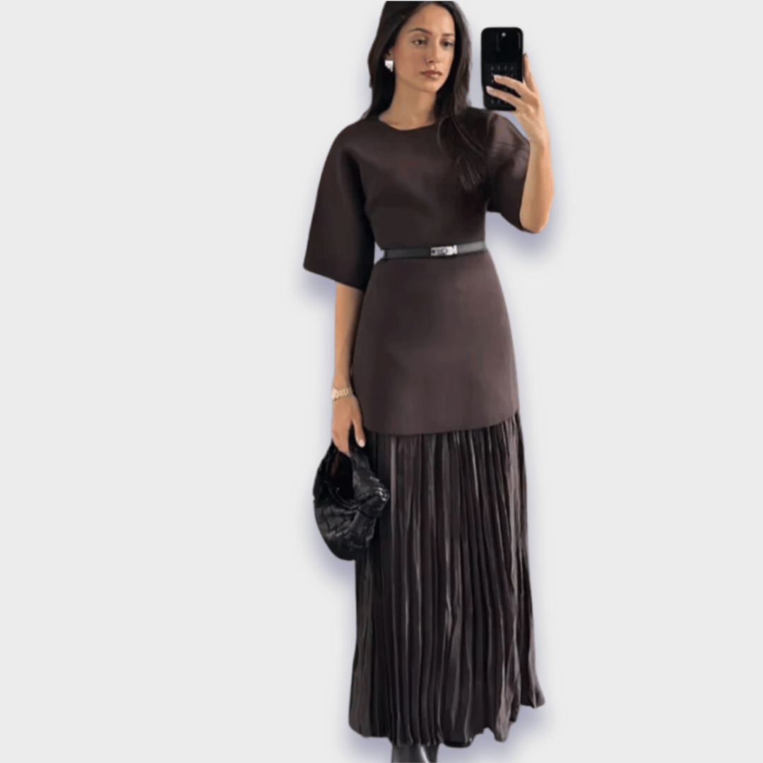 Zelinda | Elegancka sukienka z wysokiej jakości materiału
