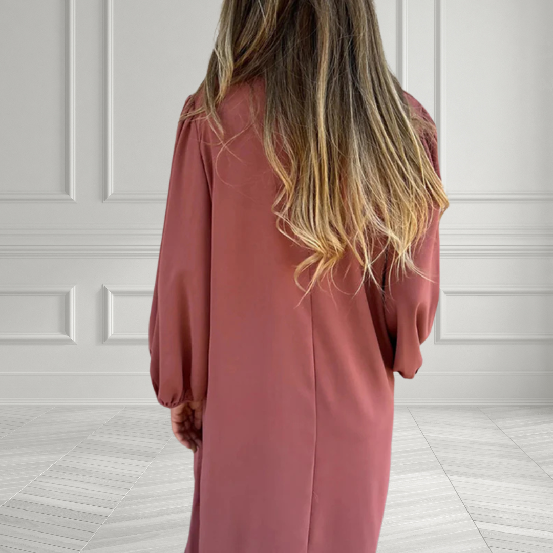 Valentine Paris™ | Długa Sukienka Boho z Kieszeniami