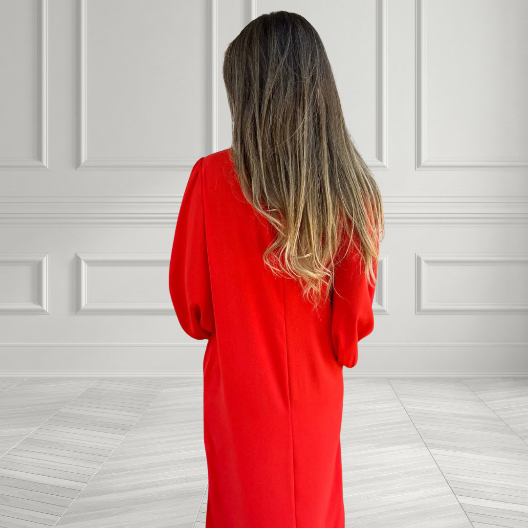 Valentine Paris™ | Długa Sukienka Boho z Kieszeniami
