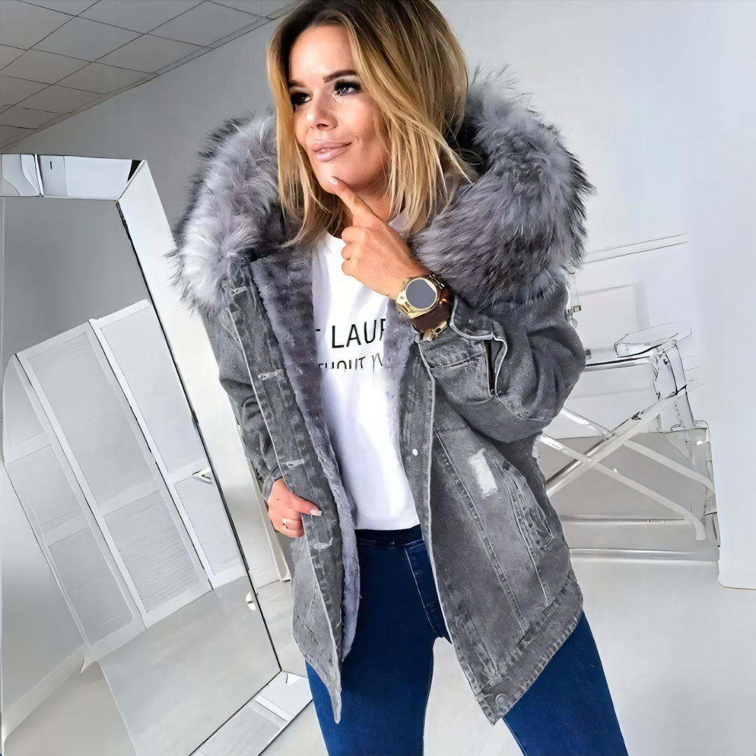 Isla/ Miękka Kurtka z Fleece