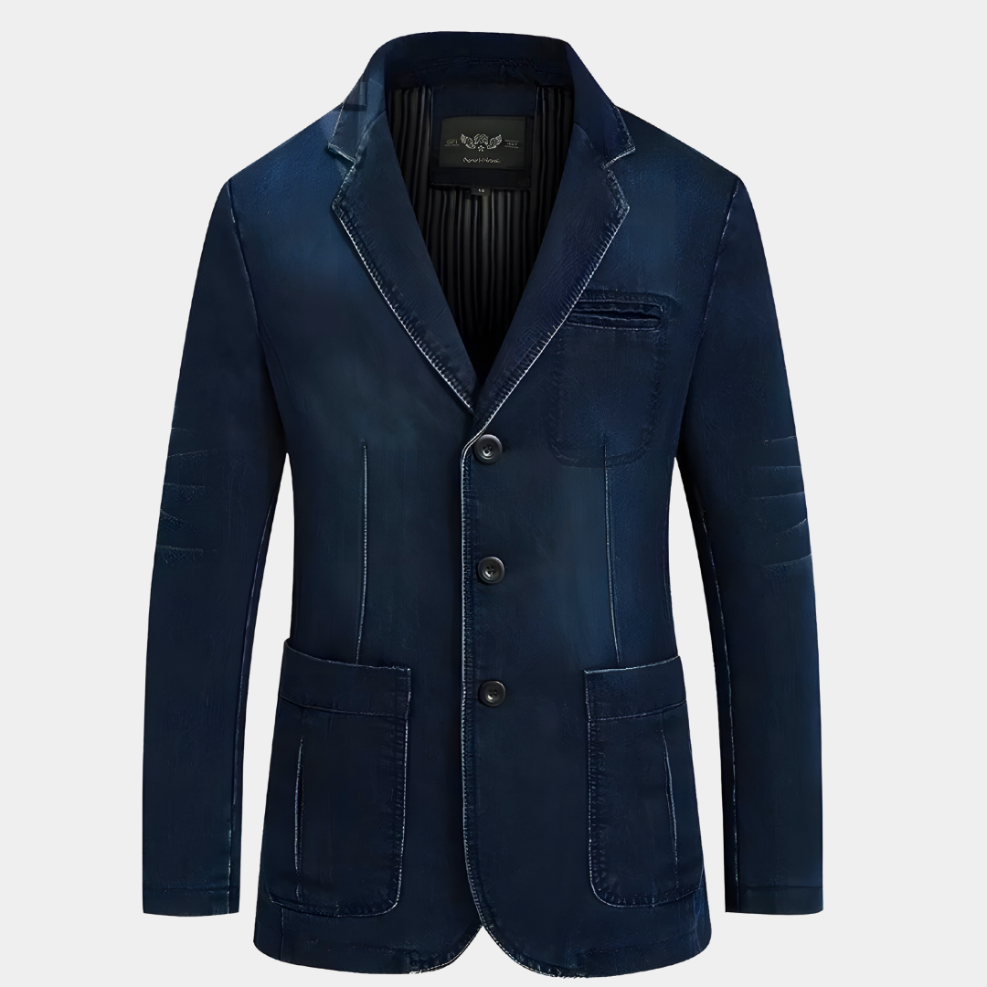 TOBY - KLASYCZNY BLAZER DŻINSOWY
