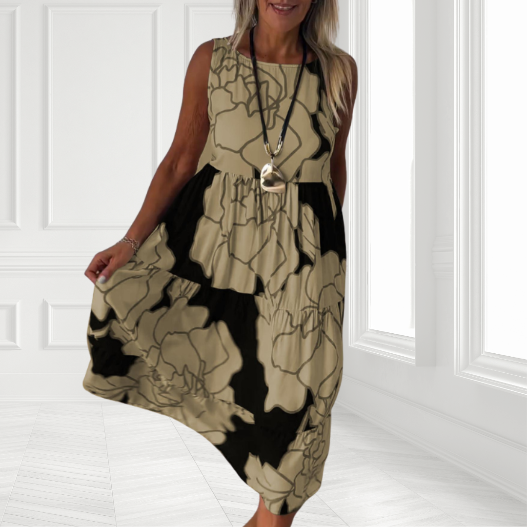 Valentine Paris ™ | Amélie - Sukienka boho bez rękawów
