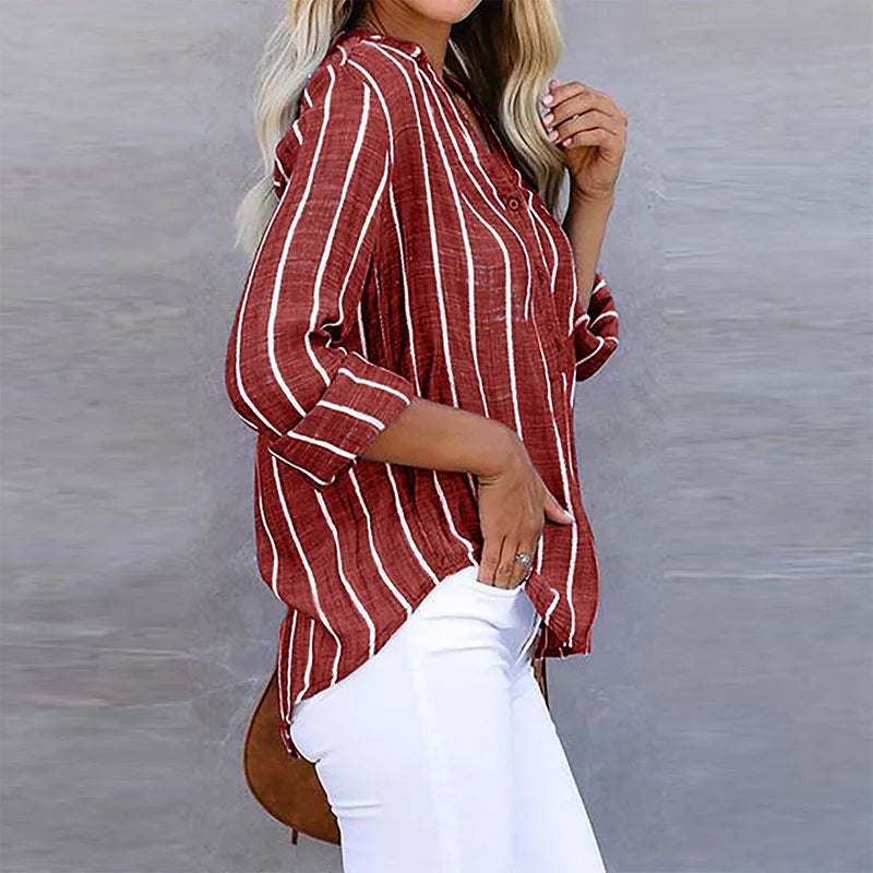 Paski Oversize Bluzki