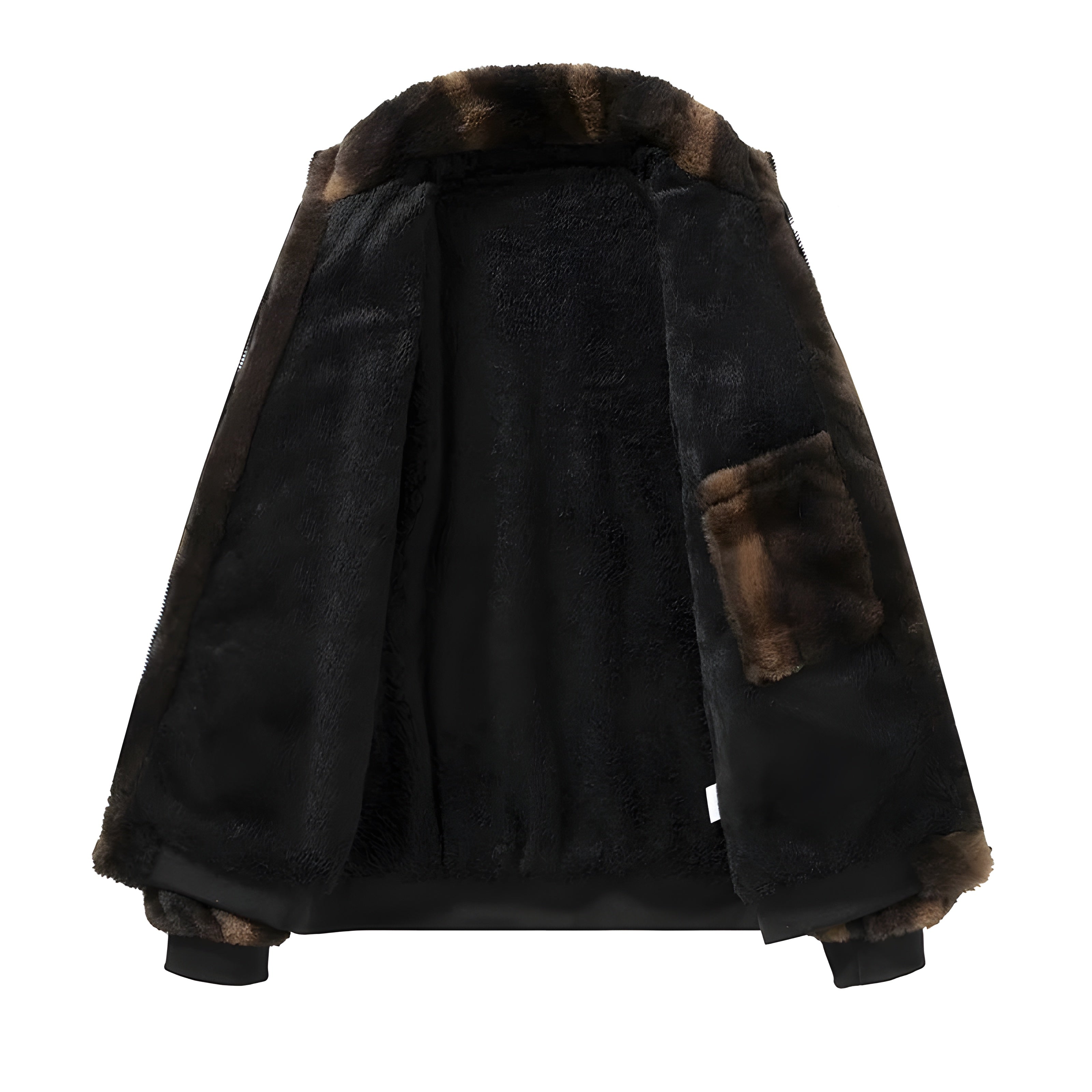 Alfred | Retro Futrzana Kurtka Bomber