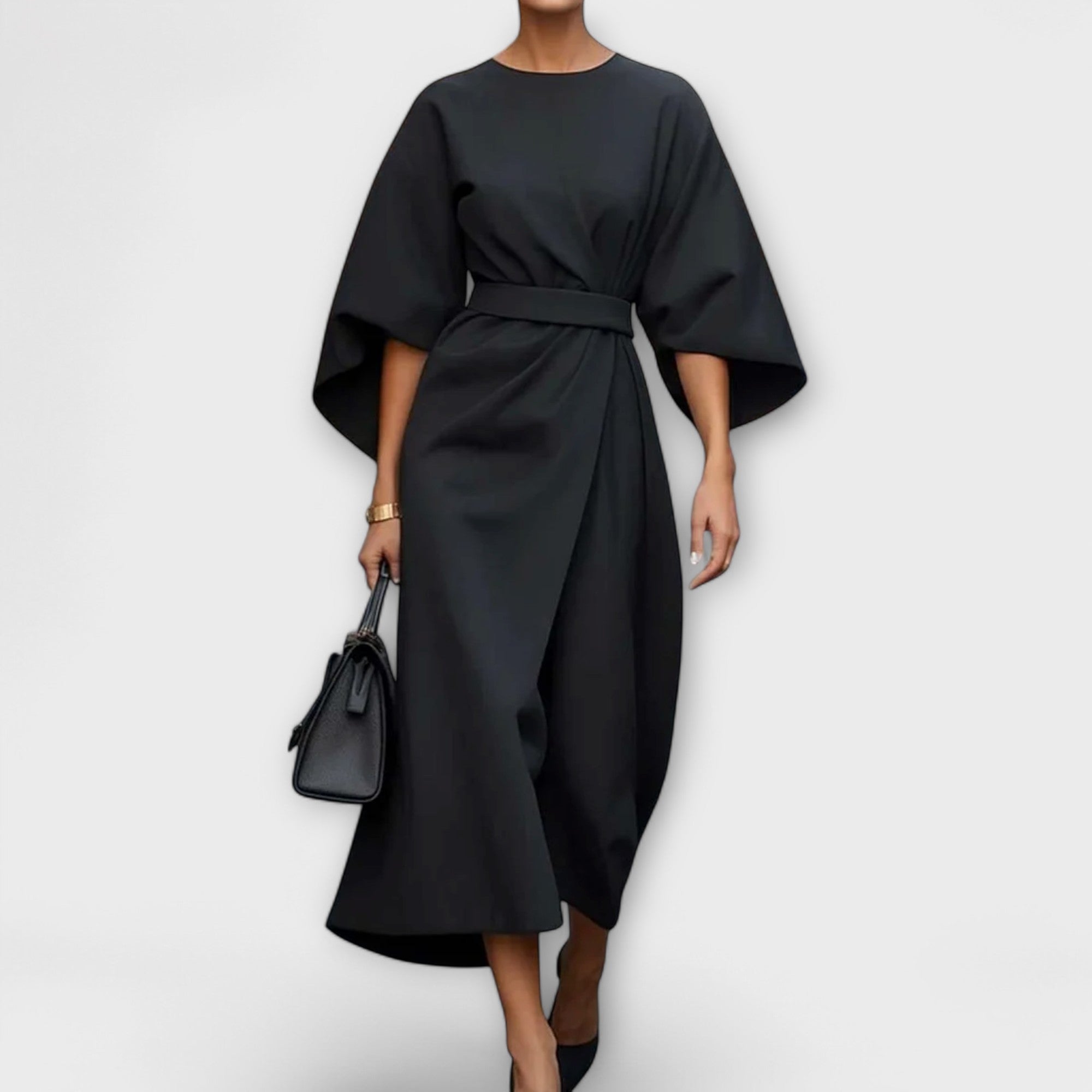 Sonia - Stylowa sukienka z eleganckimi rękawami