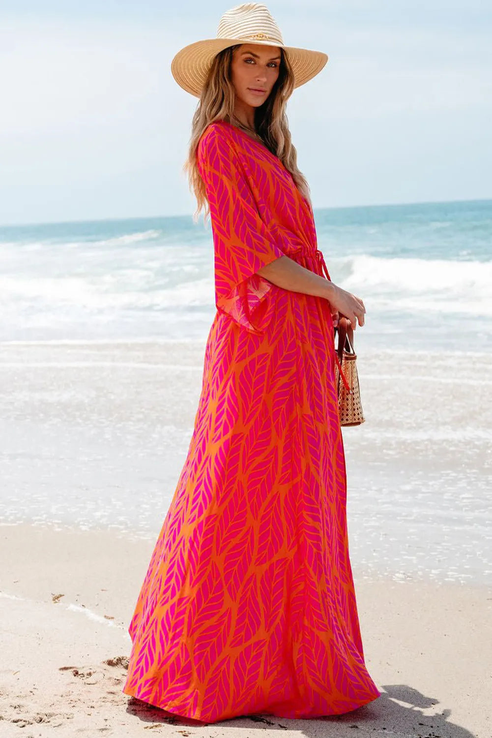Valentine Paris™ | Sukienka Maxi V-Neck Bonneville Gardens