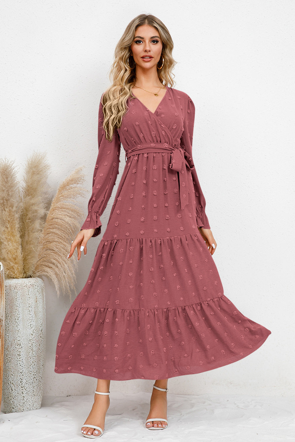 Valentine Paris™ | Elegancka Sukienka z Luźnymi Rękawami