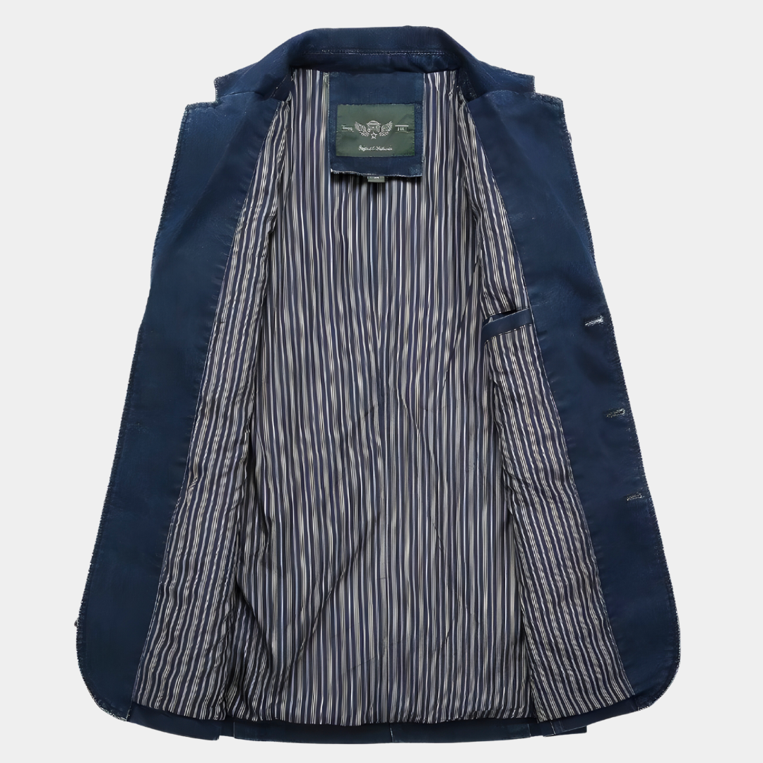 TOBY - KLASYCZNY BLAZER DŻINSOWY