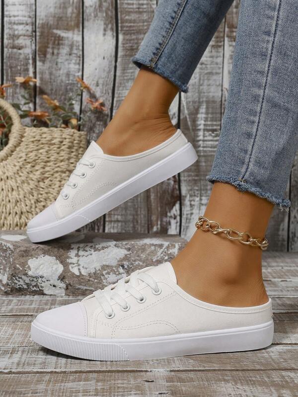 Sneakers z płótna