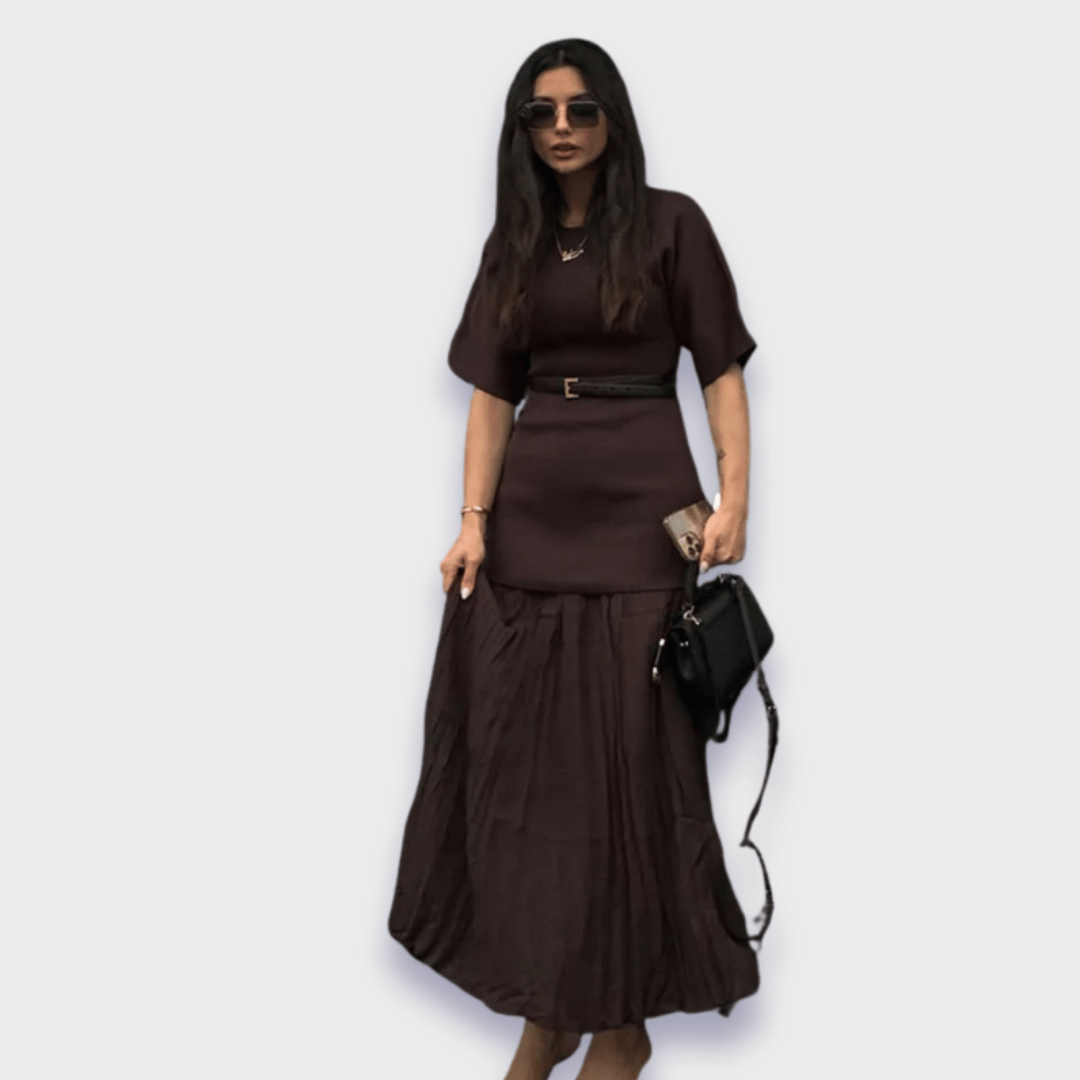 Zelinda | Elegancka sukienka z wysokiej jakości materiału