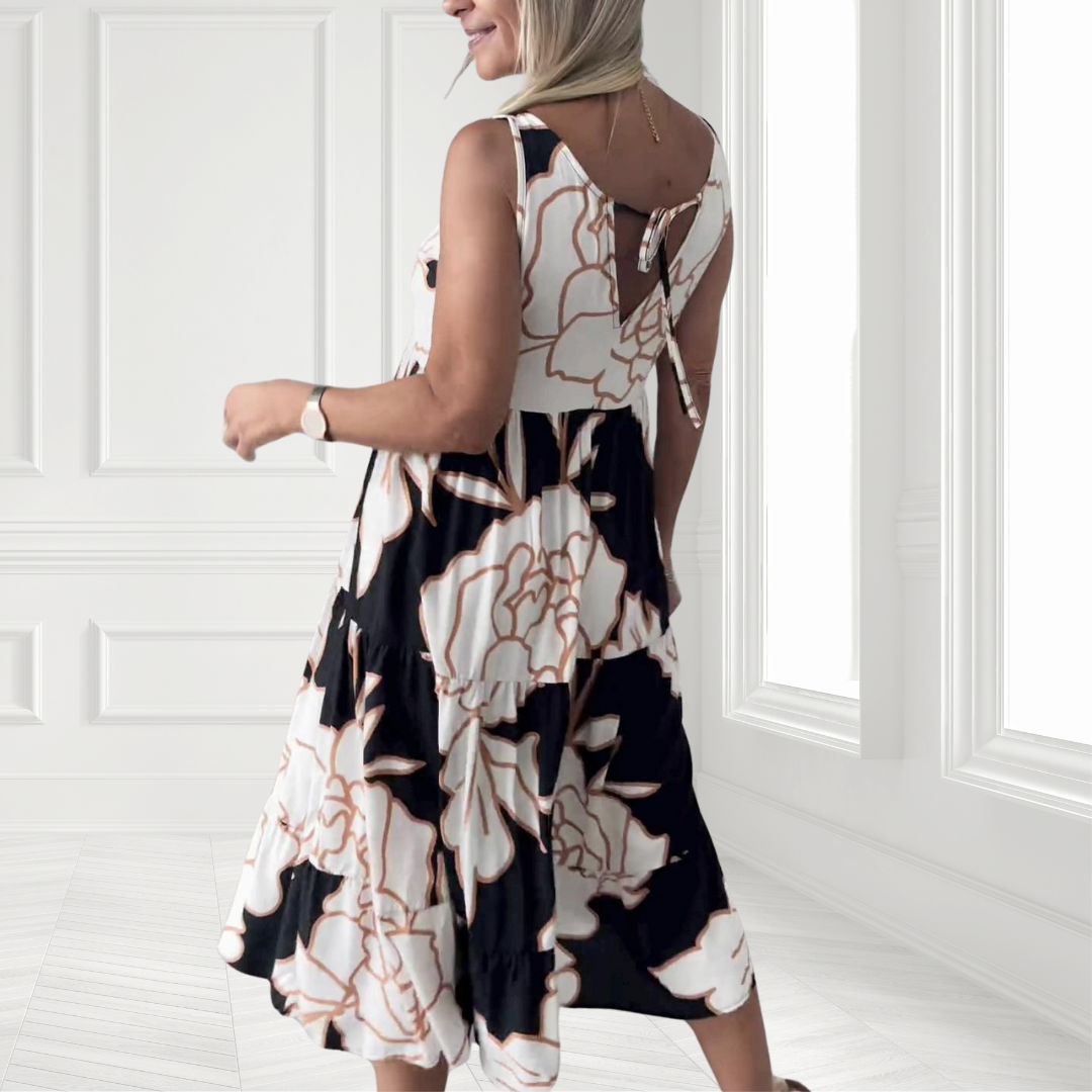 Valentine Paris ™ | Amélie - Sukienka boho bez rękawów