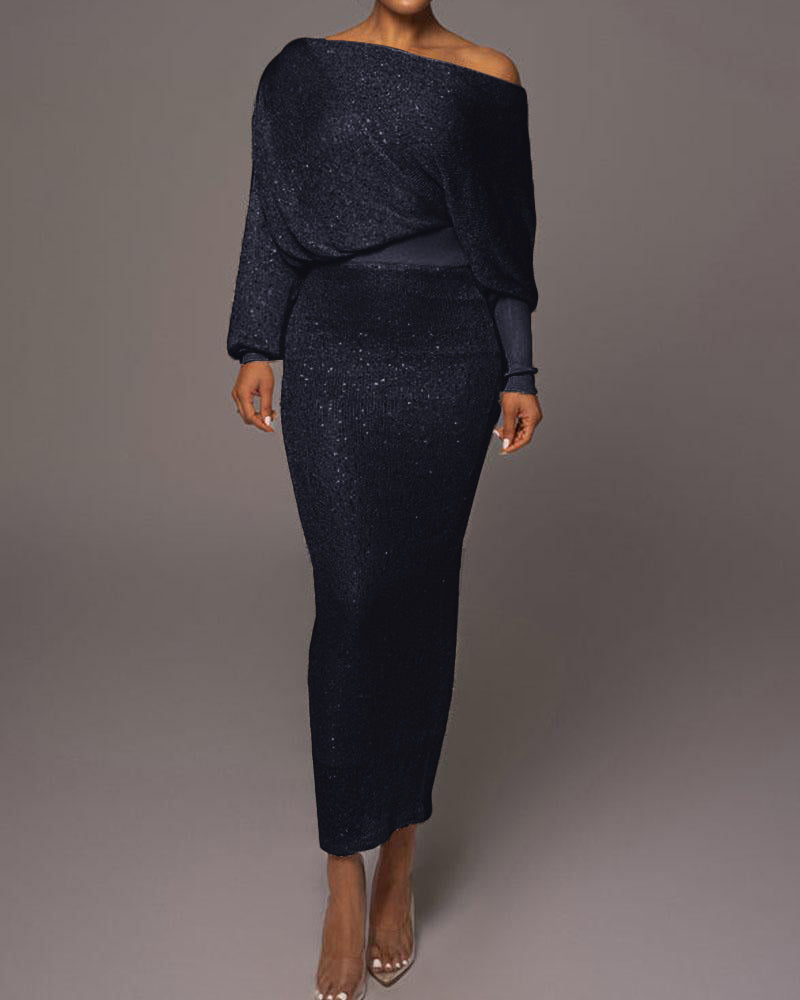 Zestaw Grace-Shoulder Chic Knit