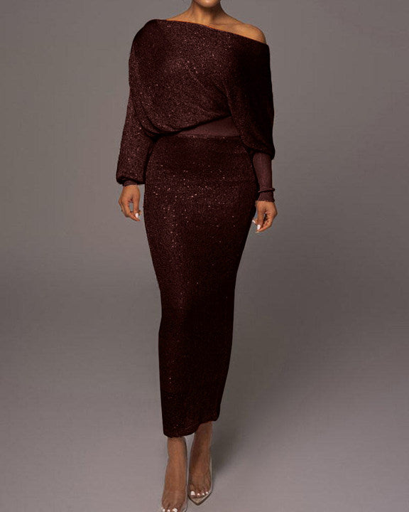 Zestaw Grace-Shoulder Chic Knit