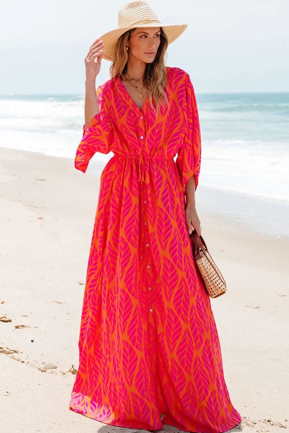 Valentine Paris™ | Sukienka Maxi V-Neck Bonneville Gardens