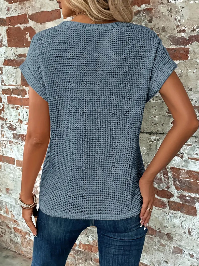 Gretel™ - Casual T-shirt z krótkim rękawem