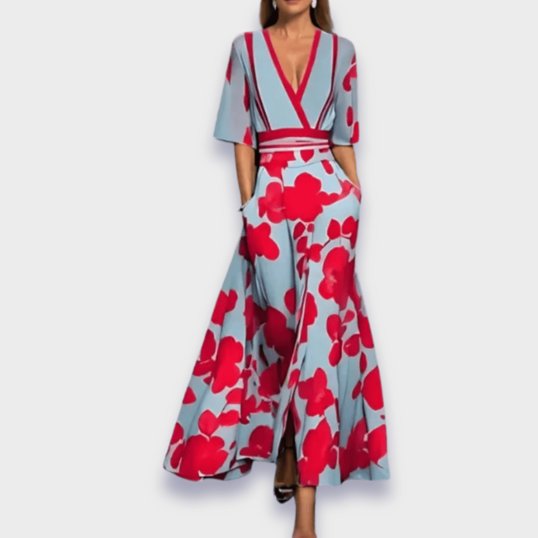 Kateri | Elegancka sukienka z wysokiej jakości tkaniny