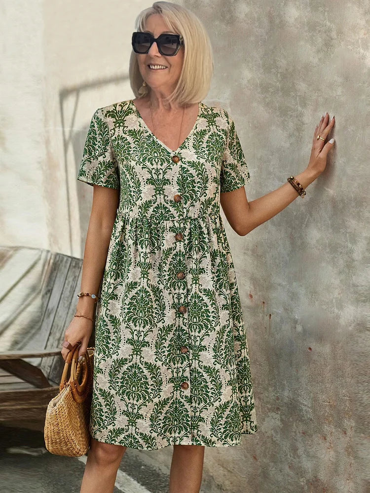 Valentine Paris™ I Camila - Vintage sukienka z krótkim rękawem