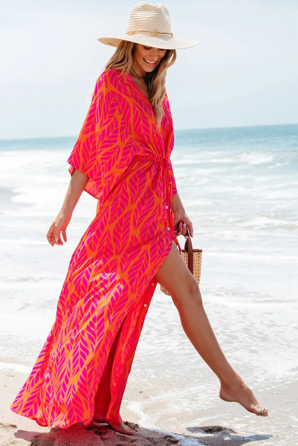 Valentine Paris™ | Sukienka Maxi V-Neck Bonneville Gardens