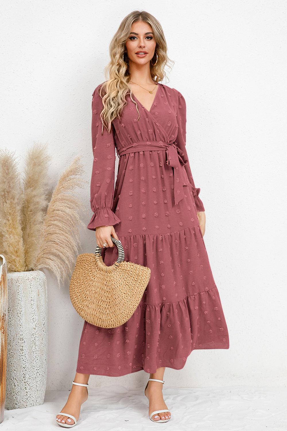 Valentine Paris™ | Elegancka Sukienka z Luźnymi Rękawami