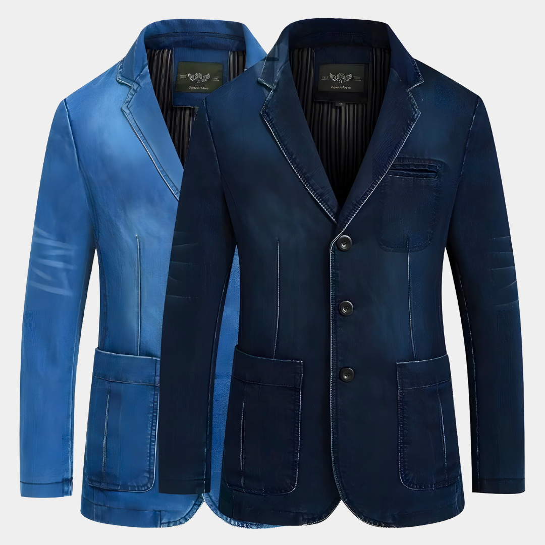 TOBY - KLASYCZNY BLAZER DŻINSOWY