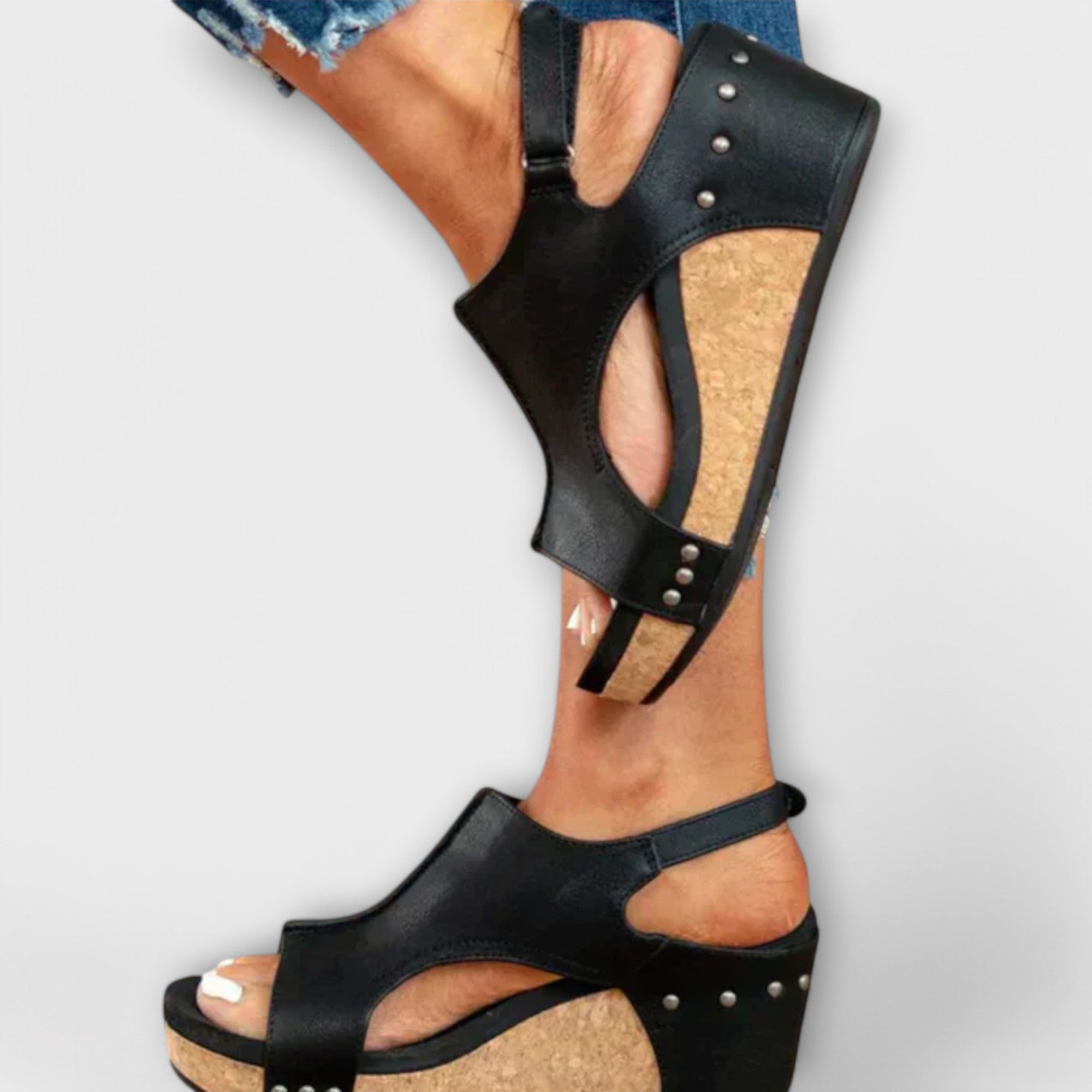 Wedge Heel Orthopedic Shoes