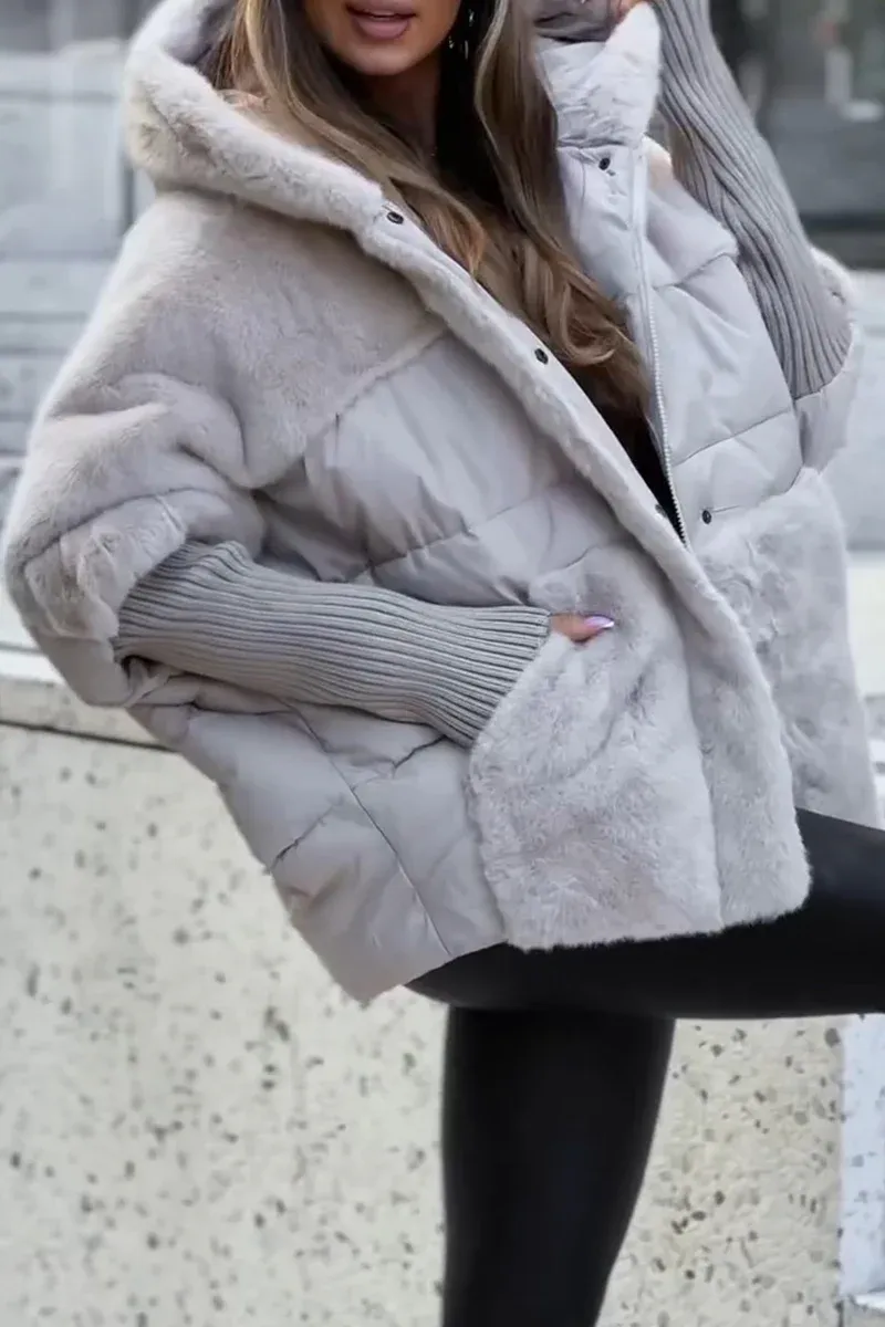 Lucy/ Przytulna, warstwowa kurtka zimowa