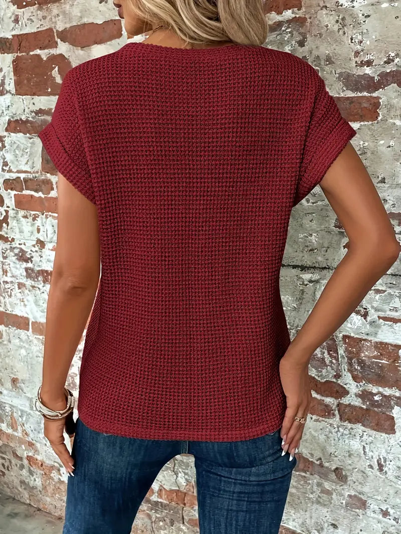 Gretel™ - Casual T-shirt z krótkim rękawem