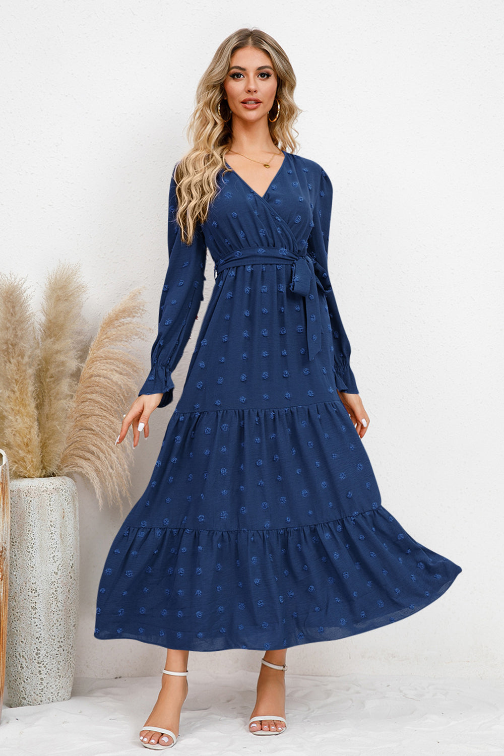 Valentine Paris™ | Elegancka Sukienka z Luźnymi Rękawami