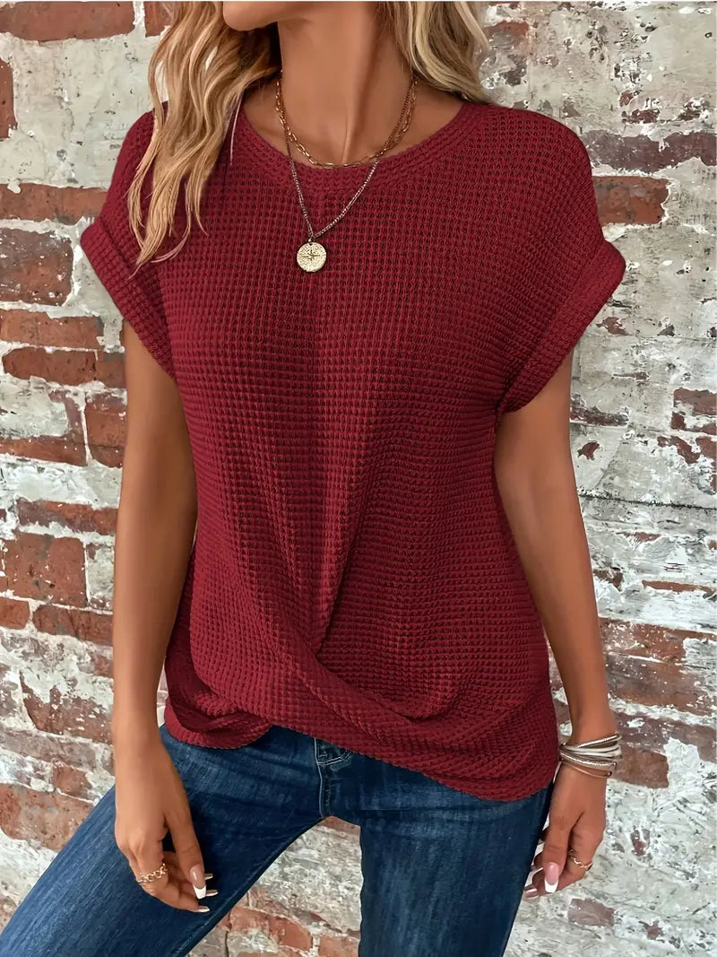 Gretel™ - Casual T-shirt z krótkim rękawem