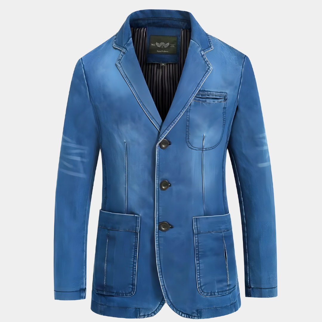 TOBY - KLASYCZNY BLAZER DŻINSOWY
