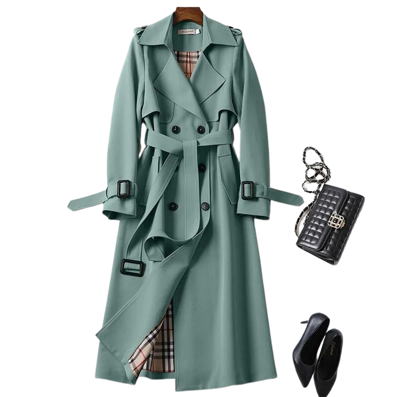Wren/ Elegancki Zimowy Trencz