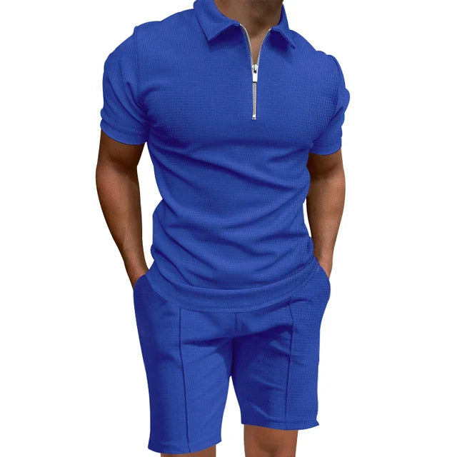 Zestaw Polo z Waflowym Wzorem George-Border