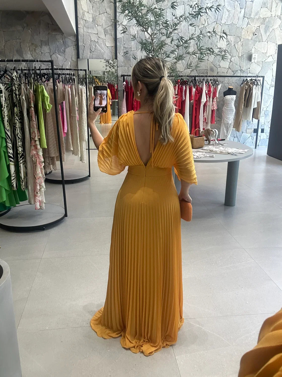 Valentine Paris | Isabelle - Elegancka Sukienka Plisowana