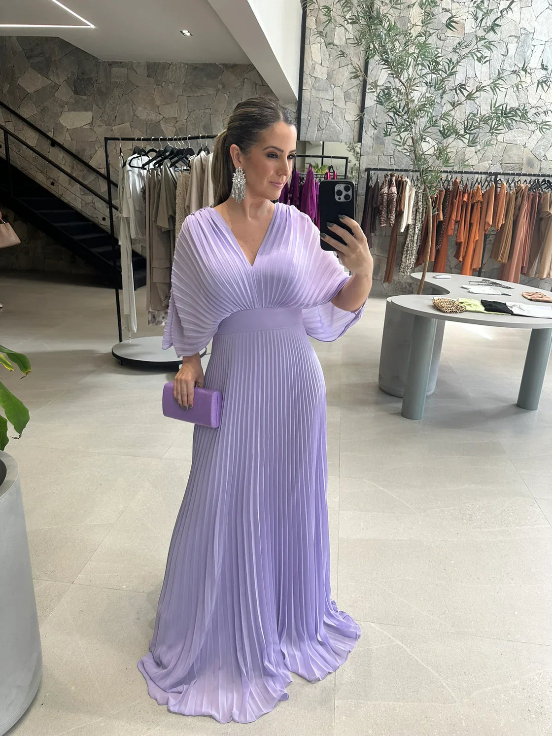 Valentine Paris | Isabelle - Elegancka Sukienka Plisowana