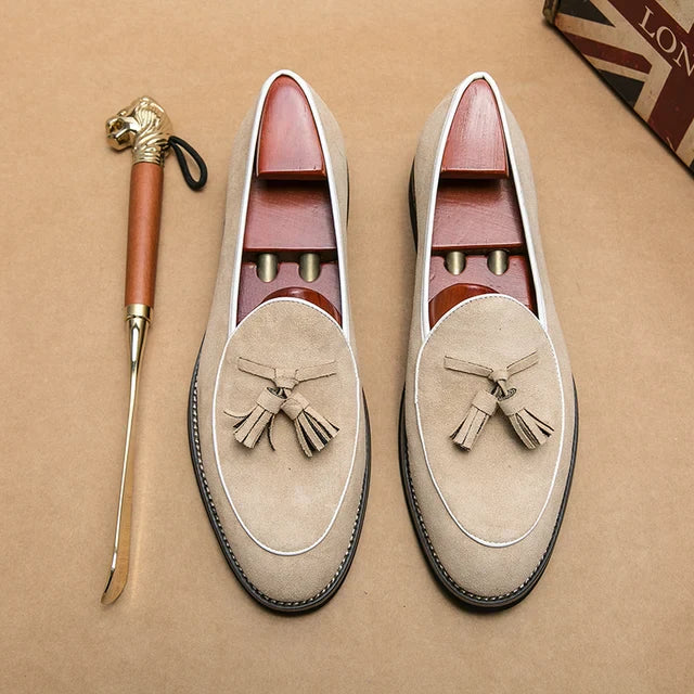 ChicTassel Zamszowe Mokasyny