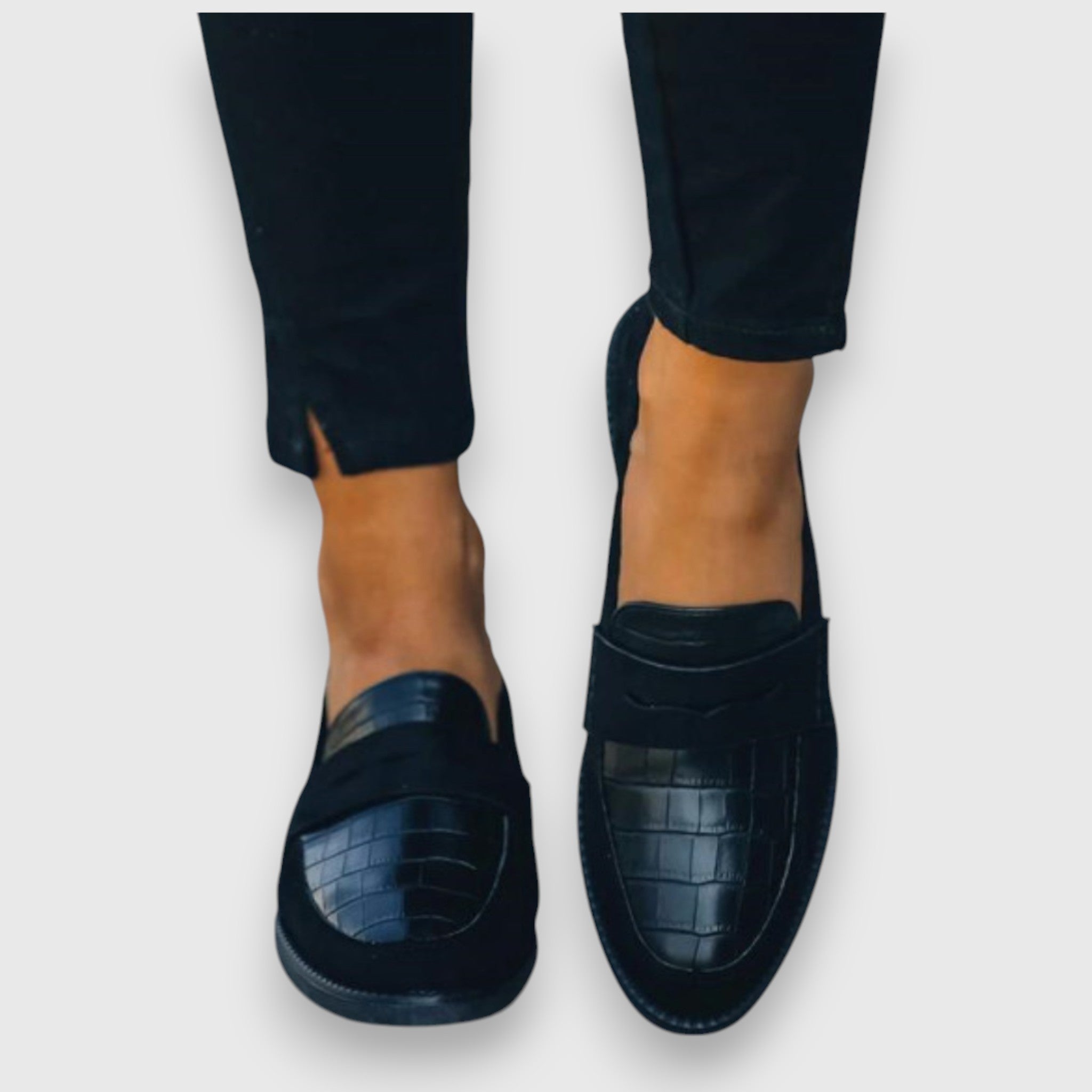 Zofia – Stylowe czarne loafers