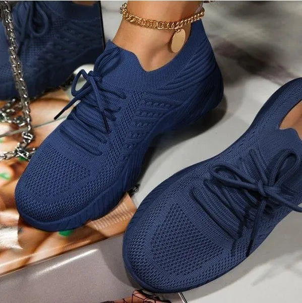Sneakersy Siatkowe-Casual
