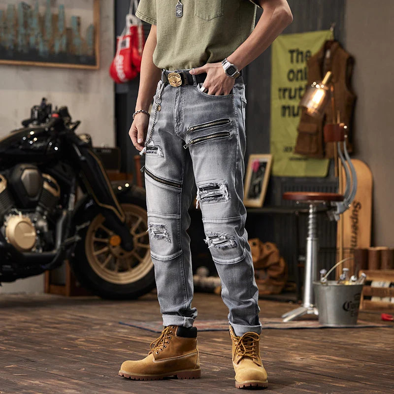 Spodnie MotoStitch Denim