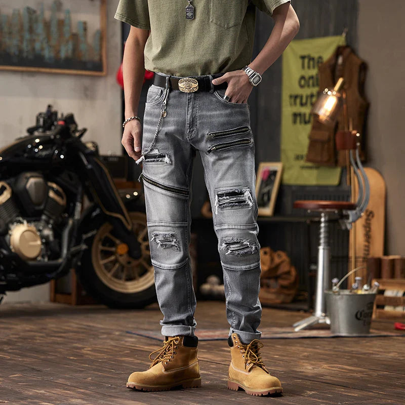 Spodnie MotoStitch Denim