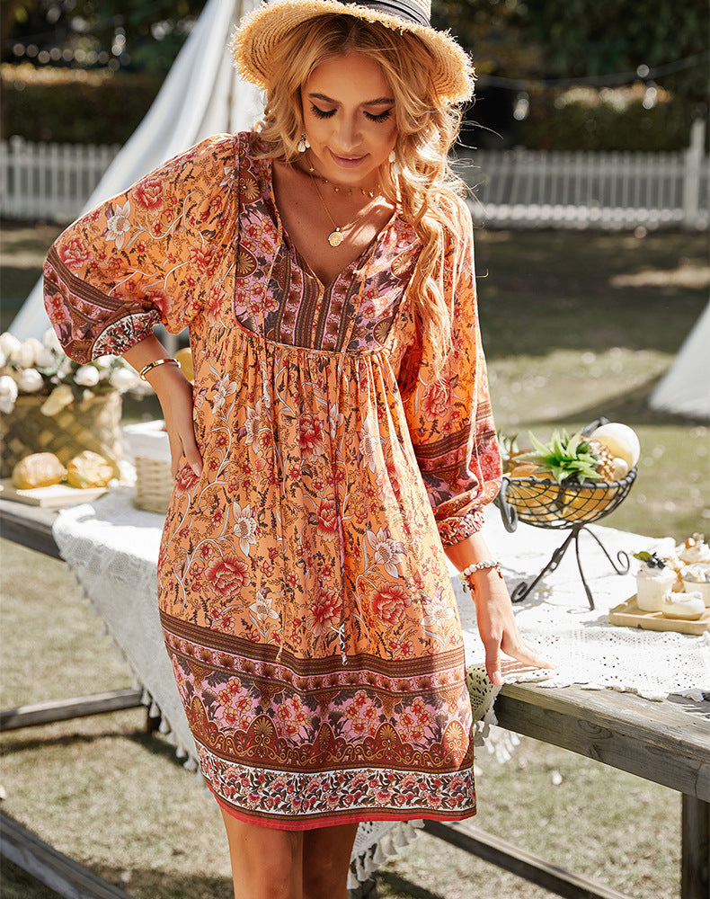 Valentine Paris™ - Isabella - Sukienka Boho