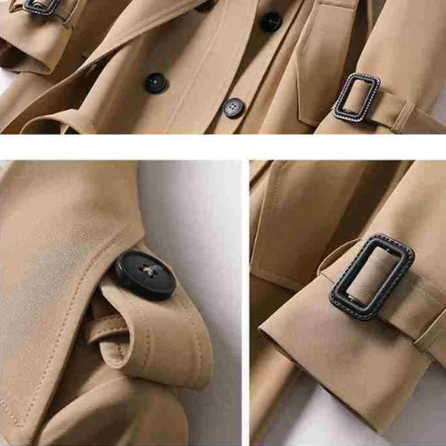 Wren/ Elegancki Zimowy Trencz