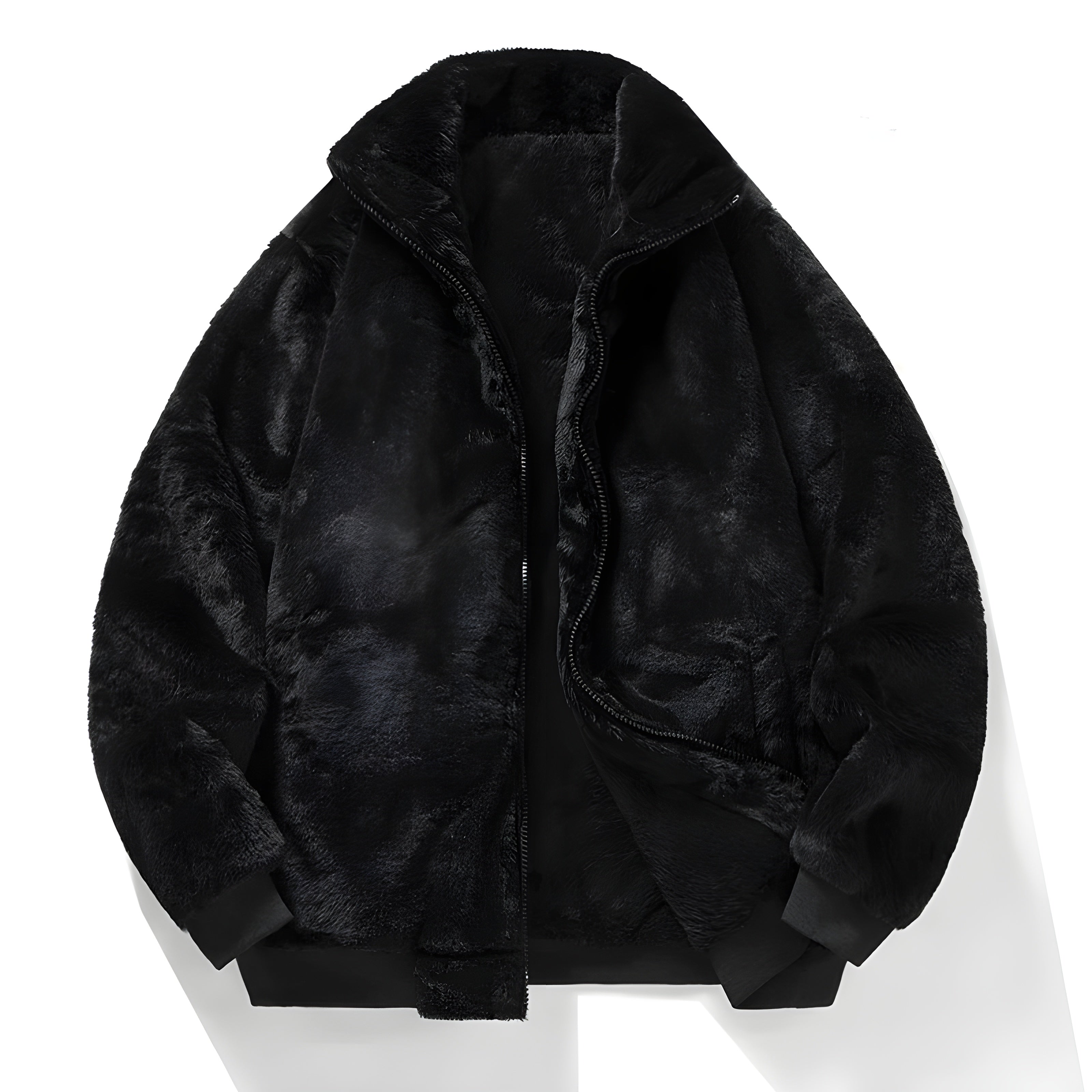 Alfred | Retro Futrzana Kurtka Bomber