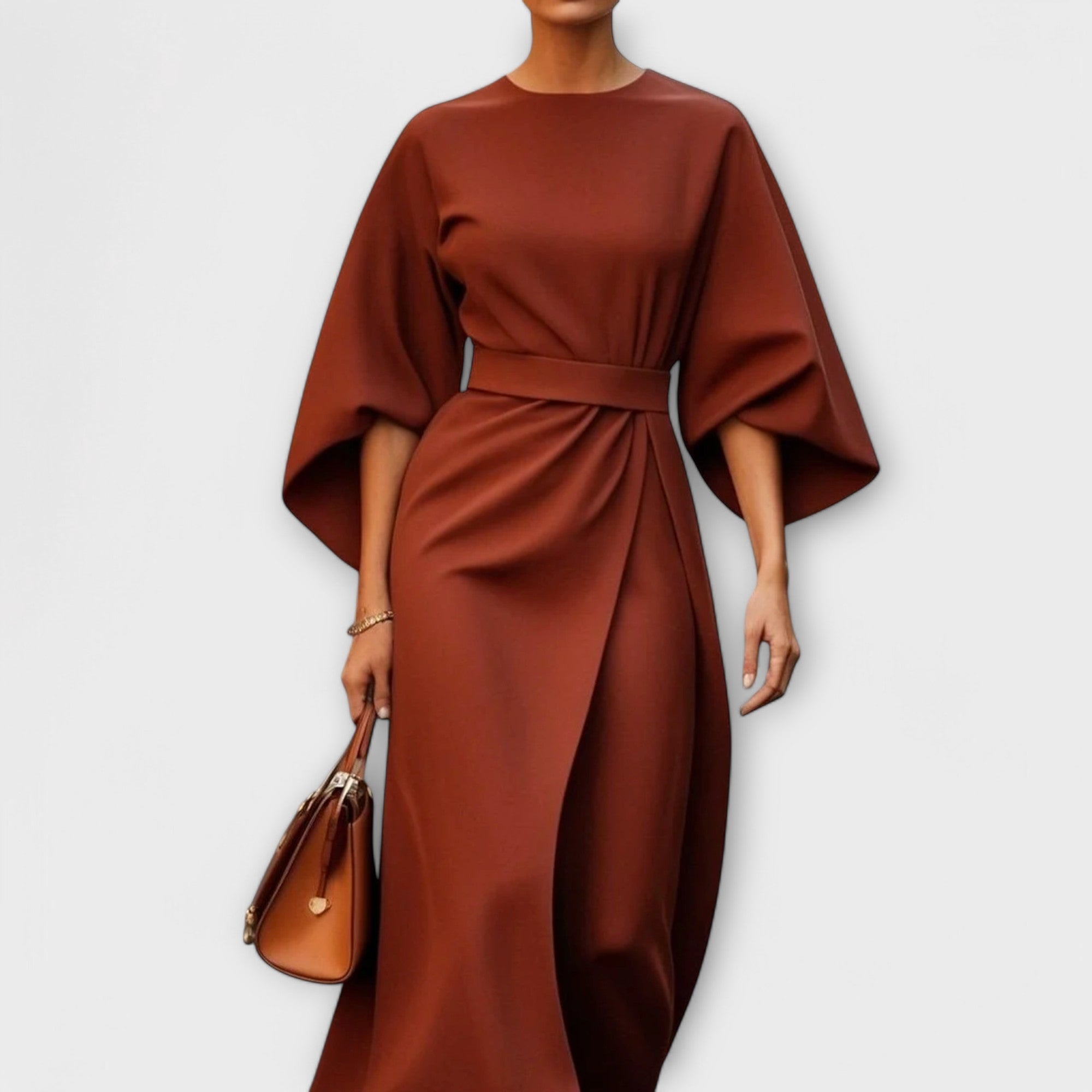 Sonia - Stylowa sukienka z eleganckimi rękawami