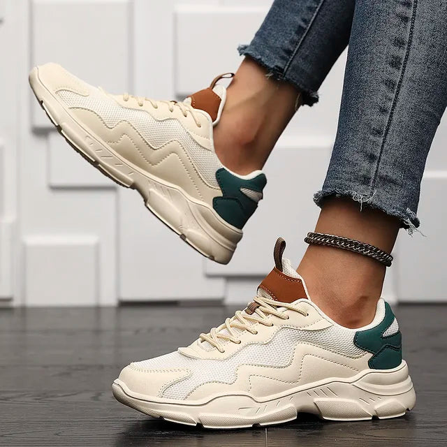 VentureFlex Siatkowe Sneakersy: Wszechstronny Komfort dla Mężczyzn i Kobiet