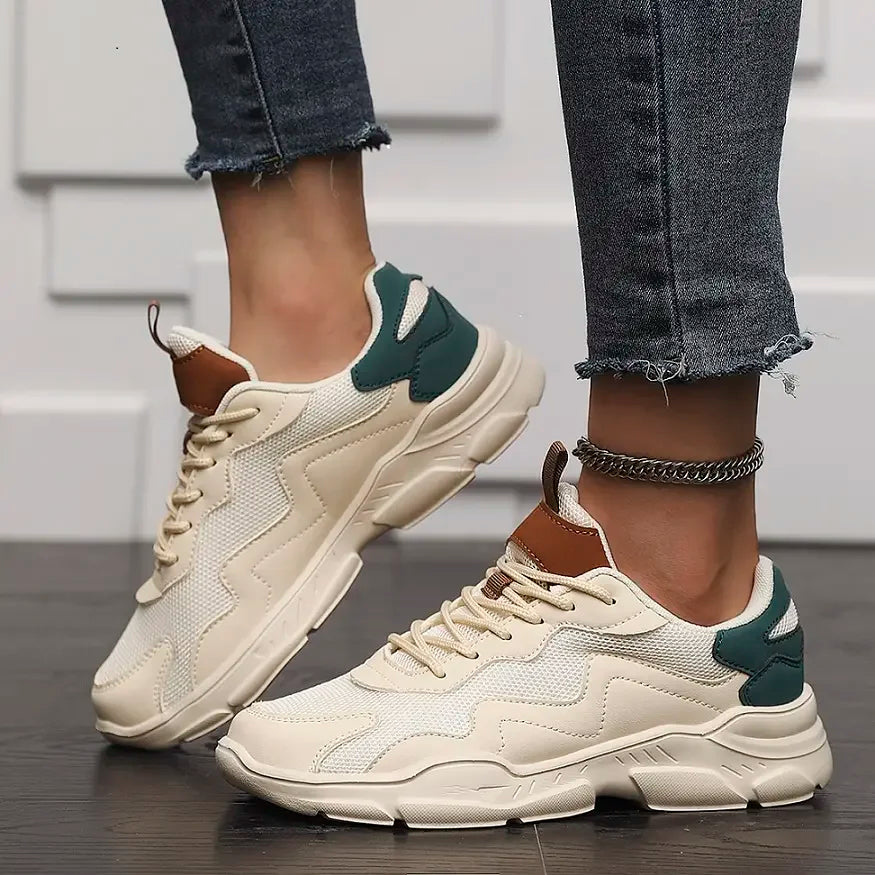 VentureFlex Siatkowe Sneakersy: Wszechstronny Komfort dla Mężczyzn i Kobiet