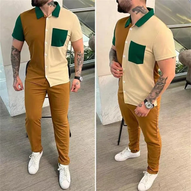 Zestaw Męski Barclay-Colorblock Comfort