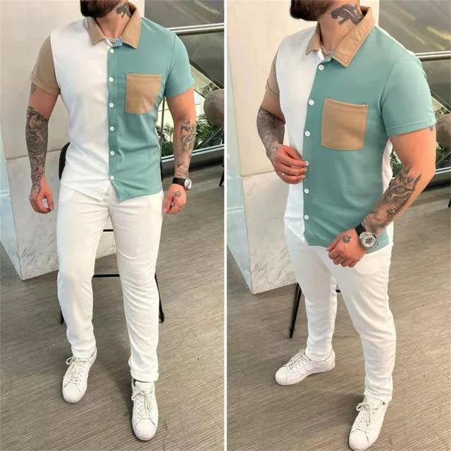 Zestaw Męski Barclay-Colorblock Comfort