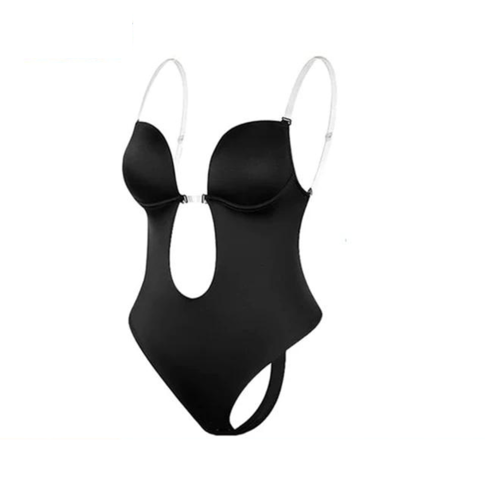 Body Shaper z Głębokim Dekoltem w Kształcie V