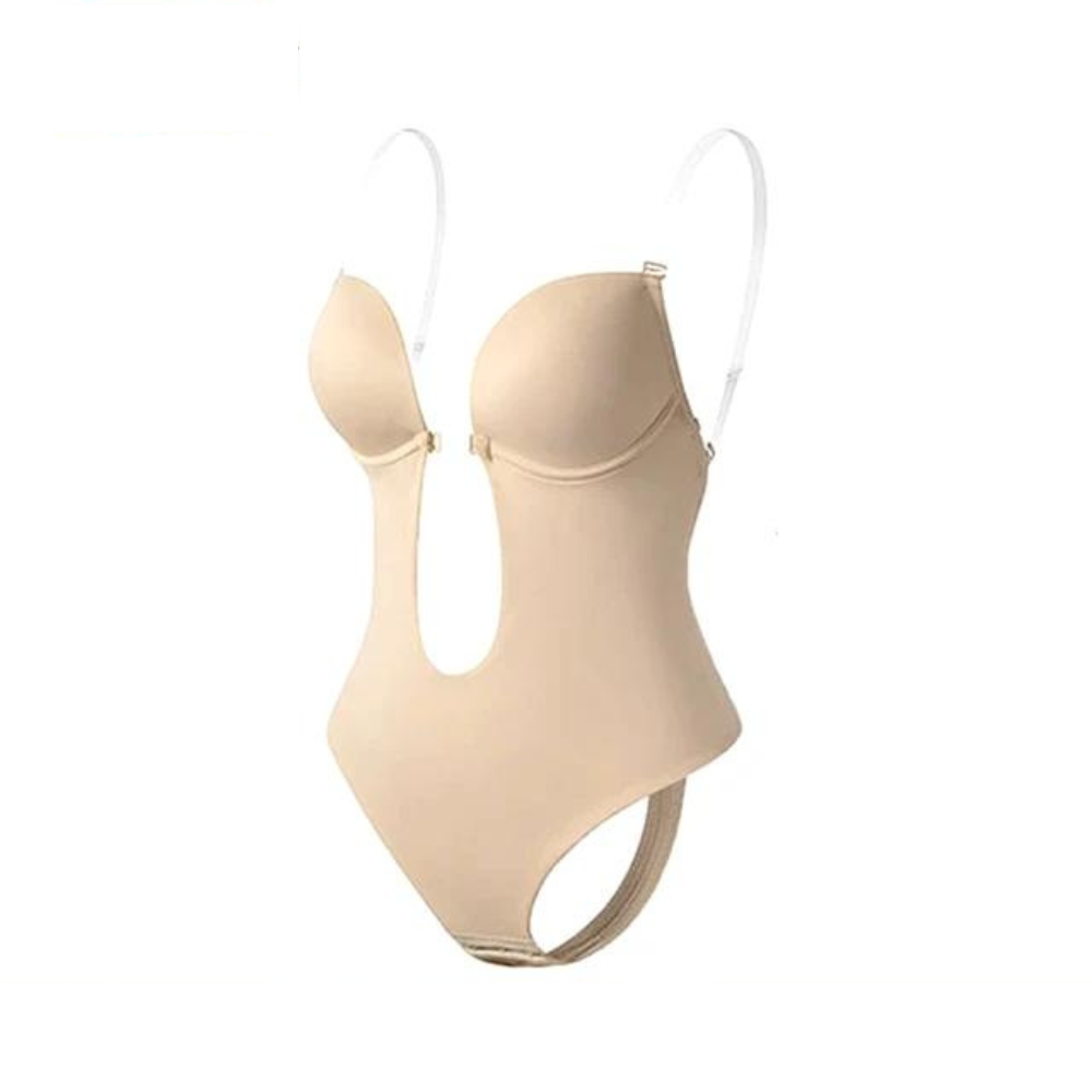 Body Shaper z Głębokim Dekoltem w Kształcie V